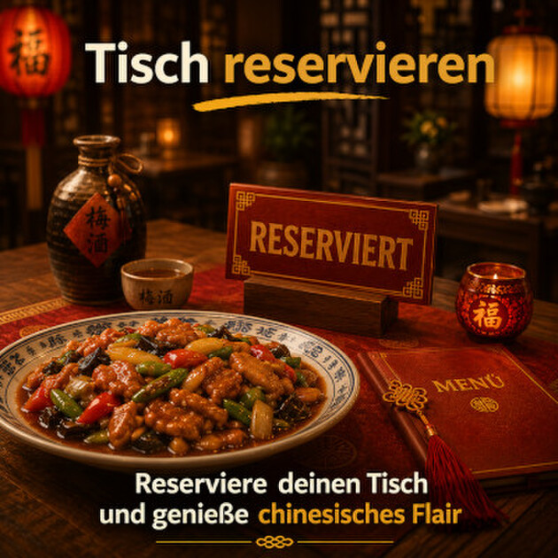 Goldene Schwalbe Tischreservierung Tisch reservieren im China Restaurant 