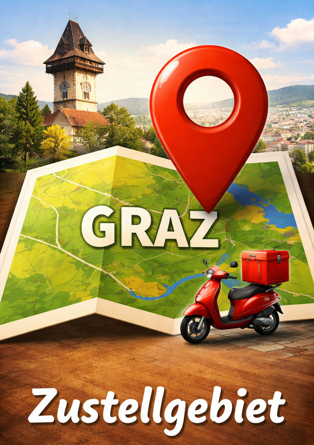 Goldene Schwalbe Unser Zustellgebiet Zustellgebiet Graz 